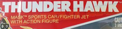 Kenner M.A.S.K. Thunderhawk differences us boxes 1