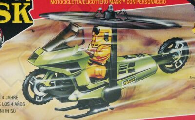 Kenner M.A.S.K. Condor differences boxes 1