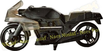 Kenner M.A.S.K. Firecracker Black bike. Auriken Mexico exclusive. Included in the Firecracker Playset.