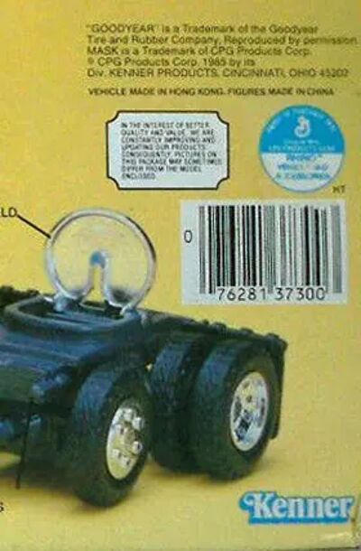 Kenner M.A.S.K. Rhino differences us boxes 2