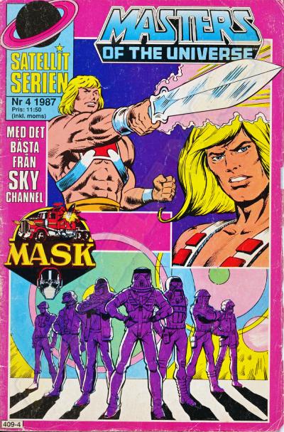 M.A.S.K. MASK Swedish Satellit Comic 1987 No. 4