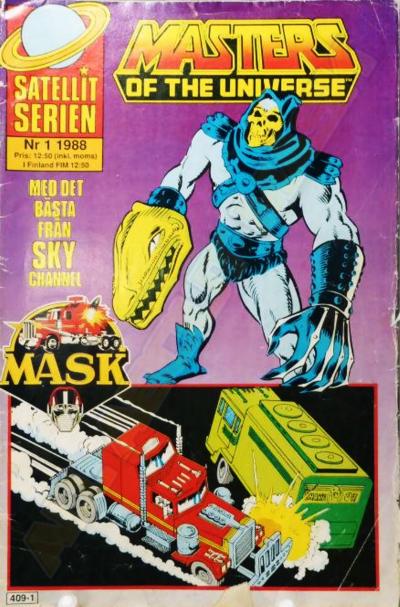 M.A.S.K. MASK Swedish Satellit Comic 1988 No. 1