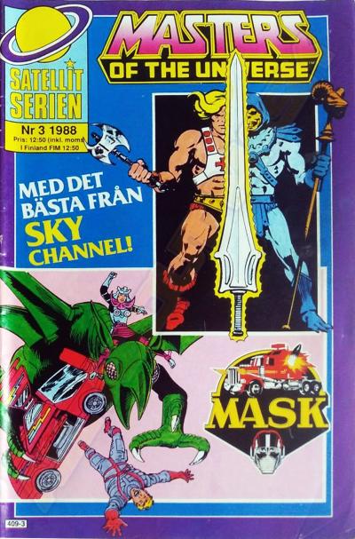 M.A.S.K. MASK Swedish Satellit Comic 1988 No. 3