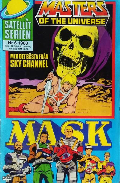 M.A.S.K. MASK Swedish Satellit Comic 1988 No. 6