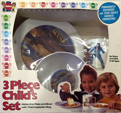 M.A.S.K. MASK Dishes Set