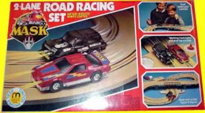 M.A.S.K. M.A.S.K. Slotracing set red box Thunderhawk & Jackhammer M.A.S.K. M.A.S.K. Slotracing set red box Thunderhawk & Jackhammer