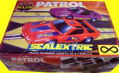 M.A.S.K. M.A.S.K. SCALEXTRIC slotracing set Thunderhawk & Manta M.A.S.K. M.A.S.K. SCALEXTRIC slotracing set Thunderhawk & Manta
