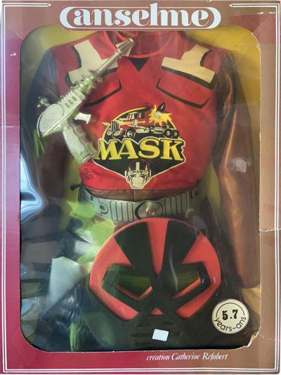 M.A.S.K. MASK costume france with weapon version 1
