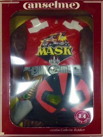 M.A.S.K. MASK costume france with weapon version 2