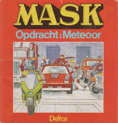 M.A.S.K. M.A.S.K. Book Dutch Opdracht: Meteoor M.A.S.K. M.A.S.K. Book Dutch Opdracht: Meteoor