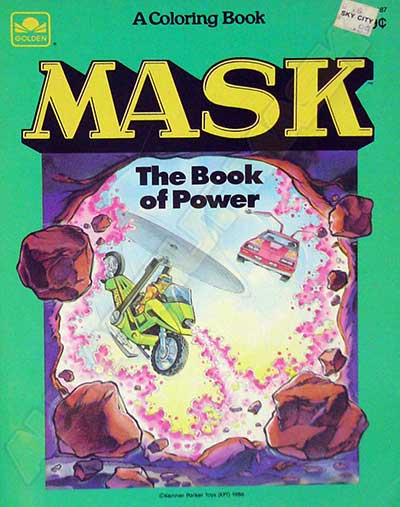 M.A.S.K. M.A.S.K. Coloring book The book of power M.A.S.K. M.A.S.K. Coloring book The book of power