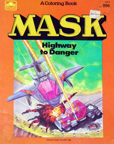 M.A.S.K. M.A.S.K. Coloring book Highway to danger