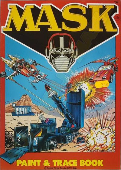 M.A.S.K. M.A.S.K. Coloring book Paint and trace book Thunderhawk, Firefly, Boulder Hill & Outlaw M.A.S.K. M.A.S.K. Coloring book Paint and trace book Thunderhawk, Firefly, Boulder Hill & Outlaw