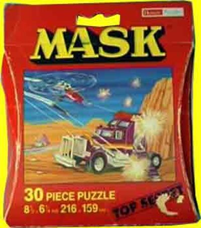 M.A.S.K. M.A.S.K. Puzzle 30 pieces Rhino & Switchblade
