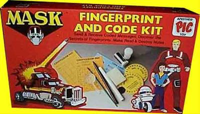 M.A.S.K. M.A.S.K. Fingerprint ans code kit M.A.S.K. M.A.S.K. Fingerprint ans code kit