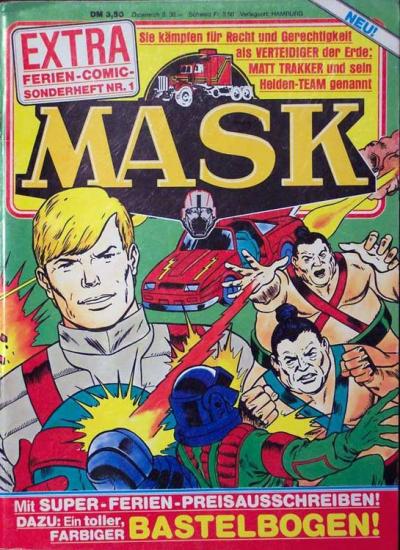 M.A.S.K. M.A.S.K. German holiday special comic no. 1