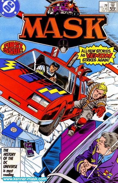 M.A.S.K. M.A.S.K. DC comic 1987 #1/9 The Ice Age Cometh M.A.S.K. M.A.S.K. DC comic 1987 #1/9 The Ice Age Cometh
