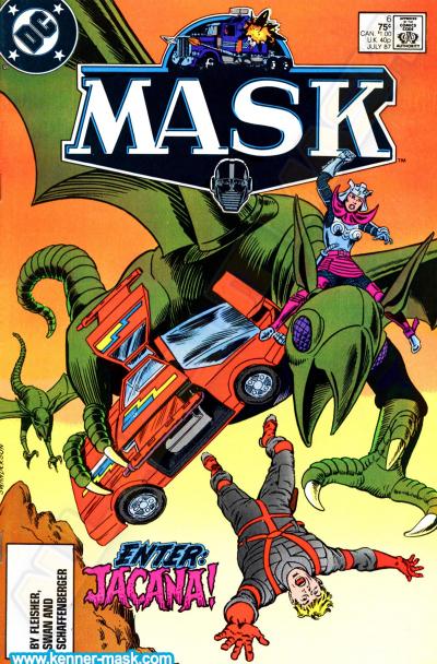 M.A.S.K. M.A.S.K. DC Comic 1987 #6/9 Jacana's Revenge