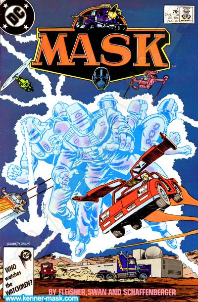 M.A.S.K. M.A.S.K. DC comic 1987 #7/9 Countdown to Doomsday M.A.S.K. M.A.S.K. DC comic 1987 #7/9 Countdown to Doomsday