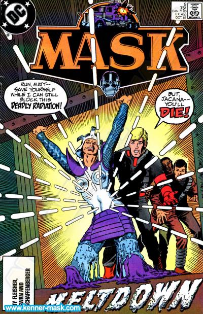 M.A.S.K. M.A.S.K. DC comic 1987 #9/9 Meltdown M.A.S.K. M.A.S.K. DC comic 1987 #9/9 Meltdown