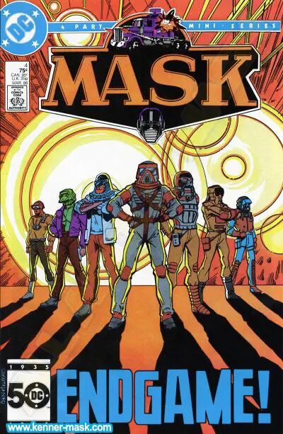 M.A.S.K. M.A.S.K. DC Comic 1985 #4/4 The Day of Doom