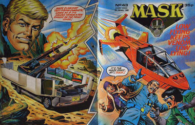 M.A.S.K. M.A.S.K. UK comic No. 43 - 06/02/1988 M.A.S.K. M.A.S.K. UK comic No. 43 - 06/02/1988