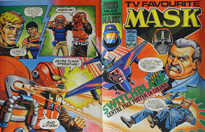 M.A.S.K. M.A.S.K. UK comic No. 02 - 08/12/1986 