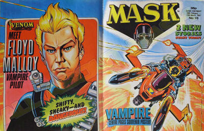 M.A.S.K. M.A.S.K. UK comic No. 10 - 28/02/1987 M.A.S.K. M.A.S.K. UK comic No. 10 - 28/02/1987