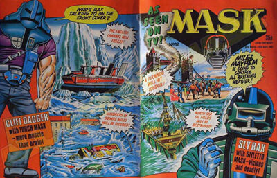 M.A.S.K. M.A.S.K. UK comic No. 12 - 28/03/1987 M.A.S.K. M.A.S.K. UK comic No. 12 - 28/03/1987