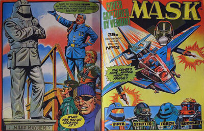 M.A.S.K. M.A.S.K. UK comic No. 13 - 11/04/1987 M.A.S.K. M.A.S.K. UK comic No. 13 - 11/04/1987