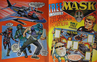 M.A.S.K. M.A.S.K. UK comic No. 15 - 09/05/1987 M.A.S.K. M.A.S.K. UK comic No. 15 - 09/05/1987