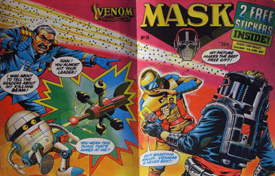 M.A.S.K. M.A.S.K. UK comic No. 16 - 23/05/1987 