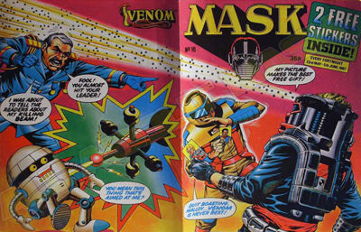 M.A.S.K. M.A.S.K. UK comic No. 16 - 23/05/1987 M.A.S.K. M.A.S.K. UK comic No. 16 - 23/05/1987