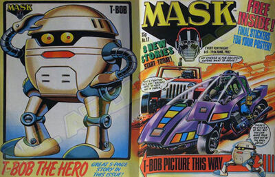 M.A.S.K. M.A.S.K. UK comic No. 17 - 06/06/1987 M.A.S.K. M.A.S.K. UK comic No. 17 - 06/06/1987