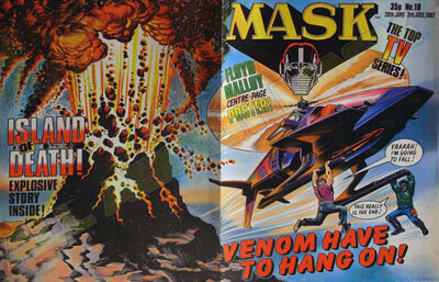 M.A.S.K. M.A.S.K. UK comic No. 18 - 20/06/1987 M.A.S.K. M.A.S.K. UK comic No. 18 - 20/06/1987