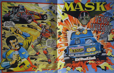 M.A.S.K. M.A.S.K. UK comic No. 20 - 18/07/1987 