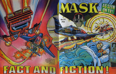 M.A.S.K. M.A.S.K. UK comic No. 22 - 15/08/1987 