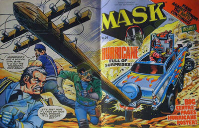 M.A.S.K. M.A.S.K. UK comic No. 24 - 12/09/1987 M.A.S.K. M.A.S.K. UK comic No. 24 - 12/09/1987