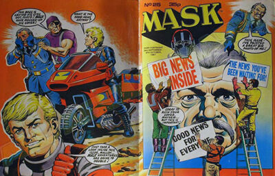 M.A.S.K. M.A.S.K. UK comic No. 25 - 26/09/1987 M.A.S.K. M.A.S.K. UK comic No. 25 - 26/09/1987