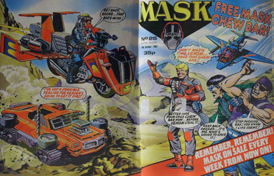 M.A.S.K. M.A.S.K. UK comic No. 26 - 10/10/1987 - from now on weekly 