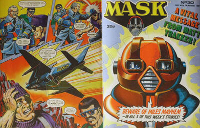M.A.S.K. M.A.S.K. UK comic No. 30 - 07/11/1987 M.A.S.K. M.A.S.K. UK comic No. 30 - 07/11/1987