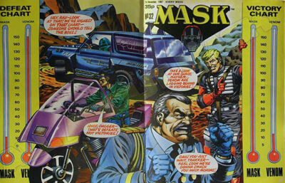 M.A.S.K. M.A.S.K. UK comic No. 32 - 21/11/1987 