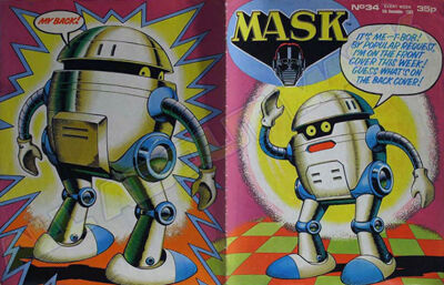 M.A.S.K. M.A.S.K. UK comic No. 34 - 05/12/1987 