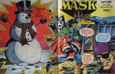 M.A.S.K. M.A.S.K. UK comic No. 36 - 19/12/1987 