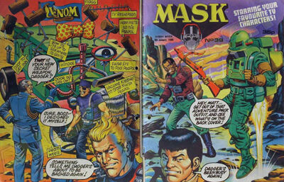M.A.S.K. M.A.S.K. UK comic No. 39 - 09/01/1988 M.A.S.K. M.A.S.K. UK comic No. 39 - 09/01/1988