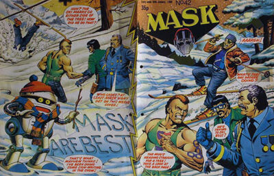 M.A.S.K. M.A.S.K. UK comic No. 42 - 30/01/1988 M.A.S.K. M.A.S.K. UK comic No. 42 - 30/01/1988