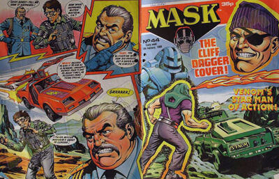M.A.S.K. M.A.S.K. UK comic No. 44 - 13/02/1988 M.A.S.K. M.A.S.K. UK comic No. 44 - 13/02/1988