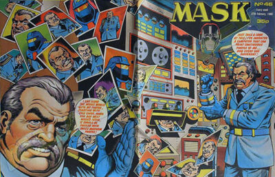 M.A.S.K. M.A.S.K. UK comic No. 46 - 27/02/1988 