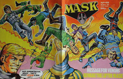 M.A.S.K. M.A.S.K. UK comic No. 49 - 19/03/1988 