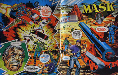 M.A.S.K. M.A.S.K. UK comic No. 52 - 09/04/1988 M.A.S.K. M.A.S.K. UK comic No. 52 - 09/04/1988